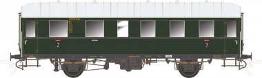Lenz 41127-01 DB Einheitsnebenbahnwagen BCi-34 Ep.3 