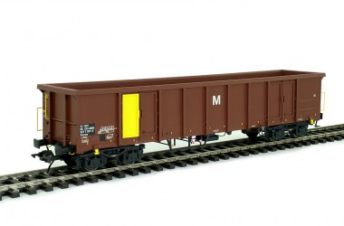 Lenz 42142-08 SBB Hochbordwagen Eanos - braun gelb 