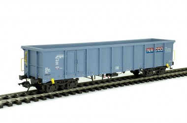 Lenz 42142-16 Nacco Hochbordwagen Eanos - grau 