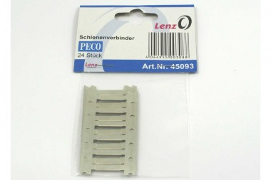Lenz 45093 Schienenverbinder PECO 24 Stück 