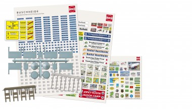 Busch 1173 Deko-Set Buschheide 