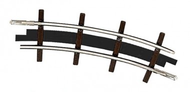 Busch 12322 Feldbahn Bogengleise R 115 22,5° 2 St. 