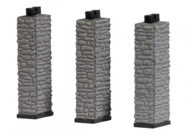 Busch 12388 Feldbahn Pfeiler 3 St. 