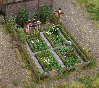 Busch 1254 Bauerngarten 