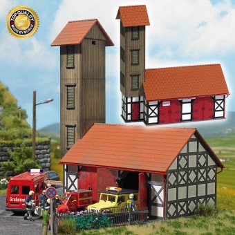 Busch 1452 Feuerwehr Gerätehaus Ilfeld 