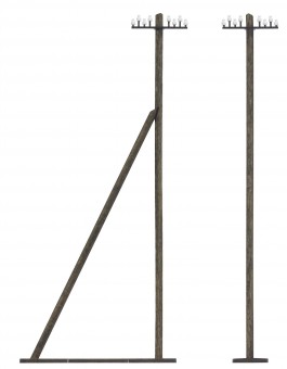 Busch 1499 Telegrafenmasten 