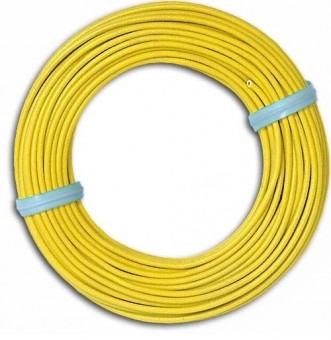 Busch 1791 Litze einadrig, gelb 