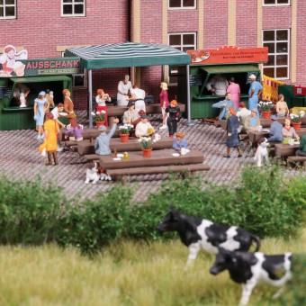 Busch 1872 Biergarten Ährenbräu H0 