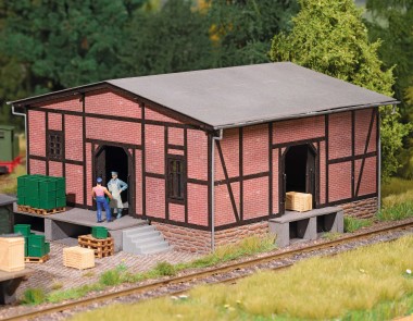 Busch 1896 Güterschuppen H0 