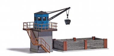 Busch 1970 Bekohlungskran mit Kohlebansen 