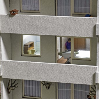 Busch 1993 Einrichtung Bügelarbeiten H0 