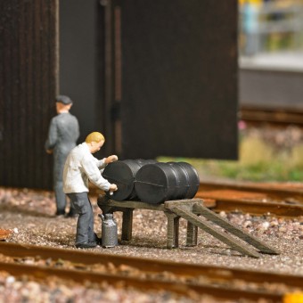 Busch 1995 Öl zapfen H0 