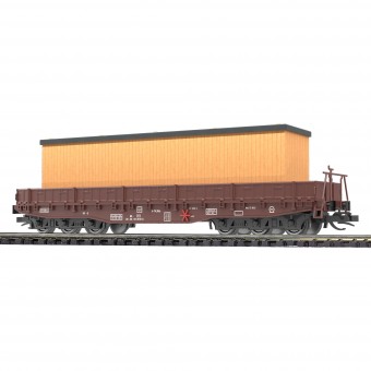 Busch 31183 DR Flachwagen Samm 4818 Kiste Ep.4 