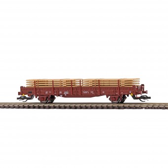 Busch 31518 DR Flachwagen Ks + Brettern Ep.4 