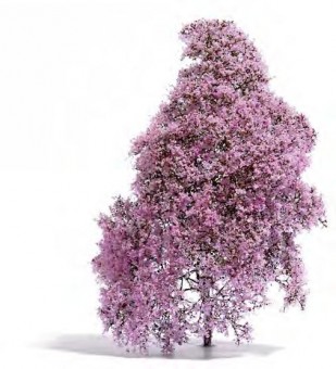 Busch 3587 Filigranbusch Lila blühend 