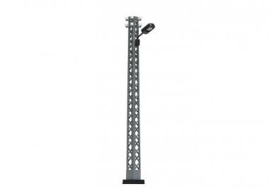 Busch 4130 Gittermast-Lampe gelbes Licht 