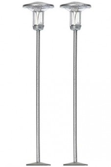 Busch 4141 Silberne Siedlungs-/Parkleuchten, 2 Stk. 