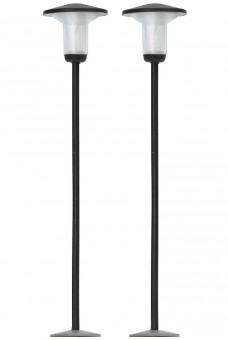 Busch 4144 Schwarze Siedlungs-/Parkleuchten, 2 Stk. 