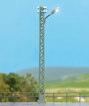 Busch 4151 Gittermast-Lampe weiß (LBL) 