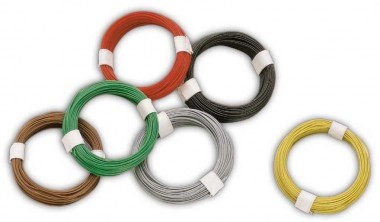 Busch 5795 Micro-Kabel einadrig schwarz 