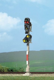 Busch 5834 DB Ausfahr- und Vorsignal mit LEDs 