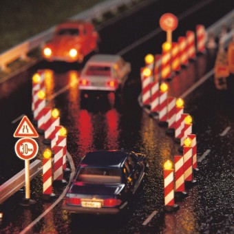 Busch 5959 Baustellen Warnbaken 