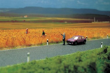 Busch 6034 Asphalt Landstraße 