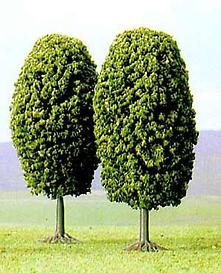 Busch 6052 Laubbäume 80 mm, 2 St. 