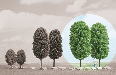 Busch 6054 Laubbäume 130 mm, 2 St. 