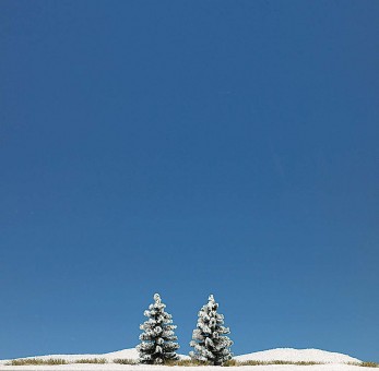 Busch 6151 Schneefichte 55 mm, 2 St. 