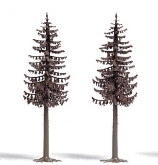 Busch 6166 2 Tote Fichten, 130 mm 