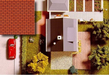 Busch 7038 Dekoplatte Klinkersteine 