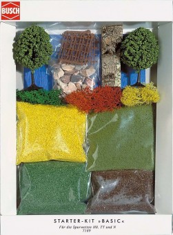 Busch 7189 Starter-Kit Modellbahngestaltung 
