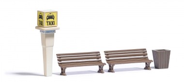 Busch 7763 Mini-Set: Taxisäule BRD 