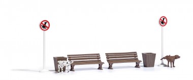 Busch 7895 Pinkelnde Hunde 