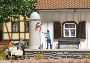 Busch 7909 Action-Set Plakatkleber 