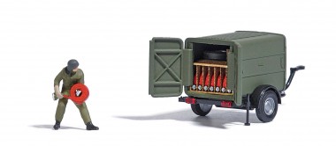 Busch 7963 Action-Set Schlauchtransportanhänger 