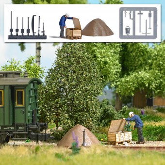 Busch 7965 A-Set:Gleisbauarbeiter Ep.5 