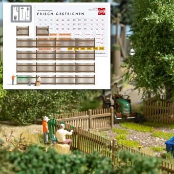 Busch 7984 A-Set: Zaun streichen 