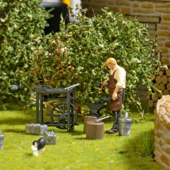 Busch 79856 A-Set: Feldschmiede H0 