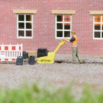 Busch 79899 A-Set: Profi an Rüttelplatte 