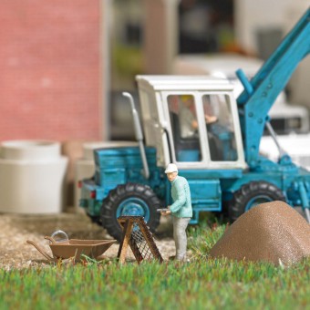 Busch 79908 A-Set: Erde durchsieben H0 