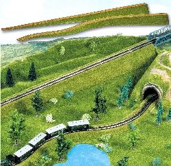 Busch 8430 Flexible Auffahrten 50 mm / 92 cm 2 St. 