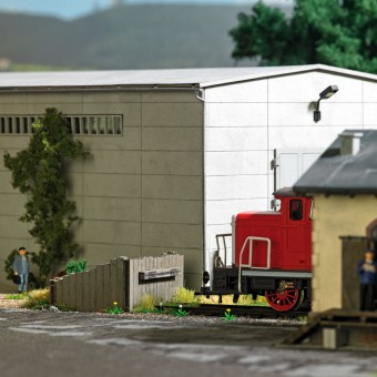 Busch 8839 Echtholz-Prellböcke 