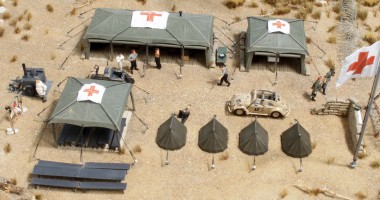 Busch 9605 Feldlazarett-Set 