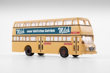 VK Modelle 10014 Büssing DD-Bus, Milch-Werbung 