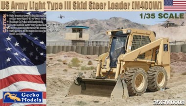 Gecko Models 35GM0008 US Army Light Type III Skid Steer Loader 