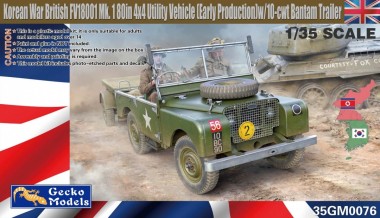 Gecko Models 35GM0076 Korean War British FV18001 Mk. 1 80in 