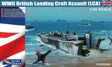 Gecko Models 35GM0080 British Landing Craft Assault (LCA) 