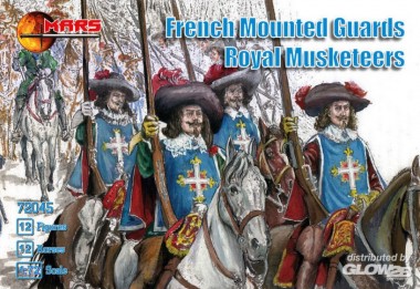 Glow2B 1672045 French mounted guards, Royal Musketeers 